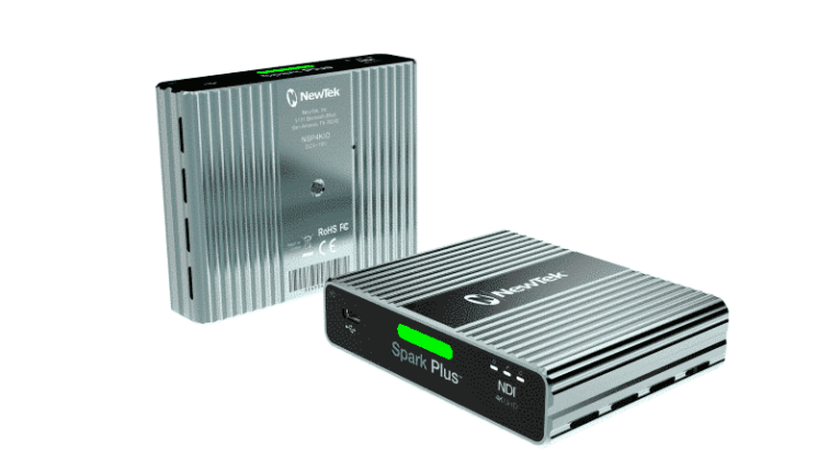 NDI® Spark Plus IO Converters – Versatile, portable solution to bring 4K and SDI to an IP network.