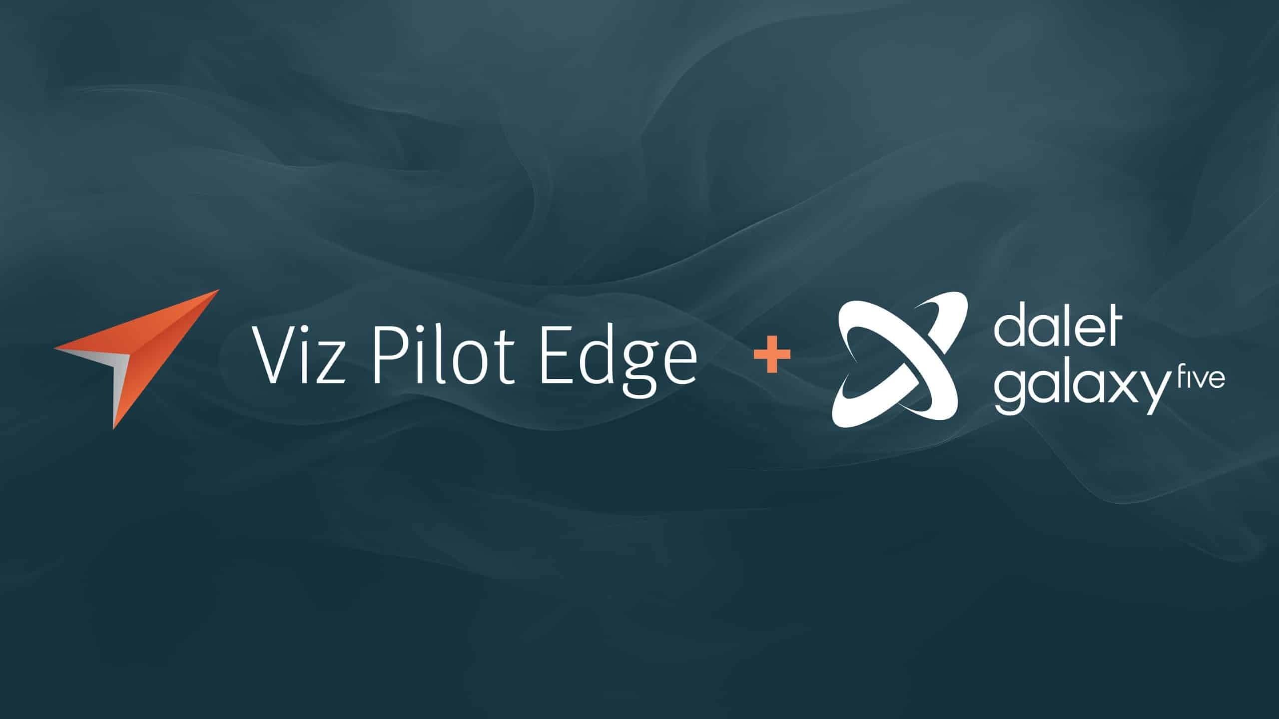 Vizrt - Viz Pilot Edge and Dalet Galaxy Five - Logo Combo Image - 1920x1080
