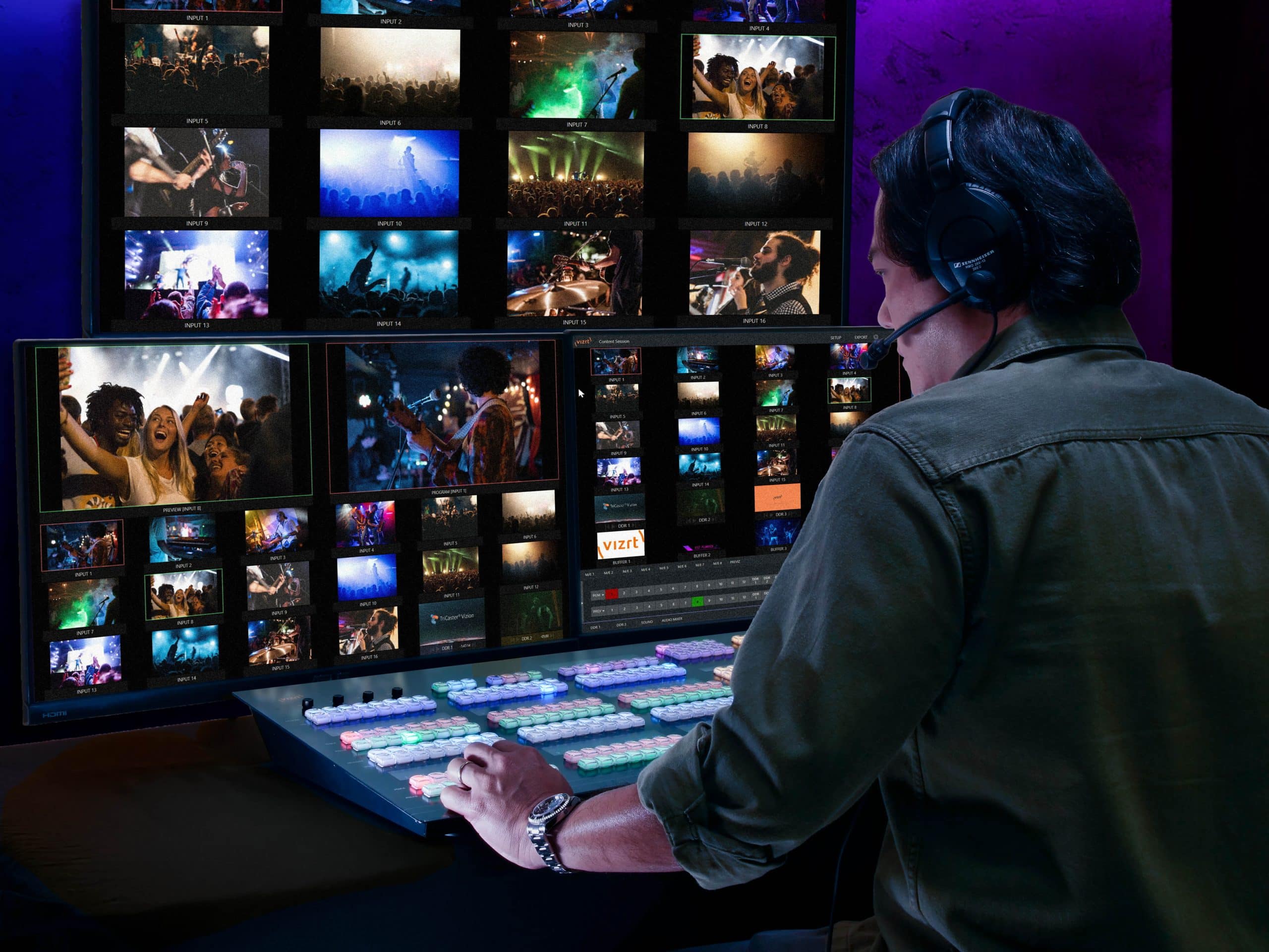 TriCaster Vizion Demo