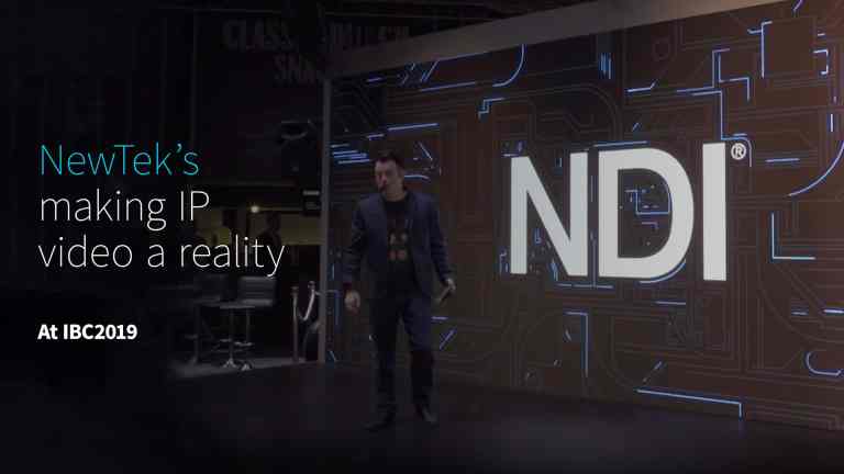 NewTek IP video IBC2019 thumbnail